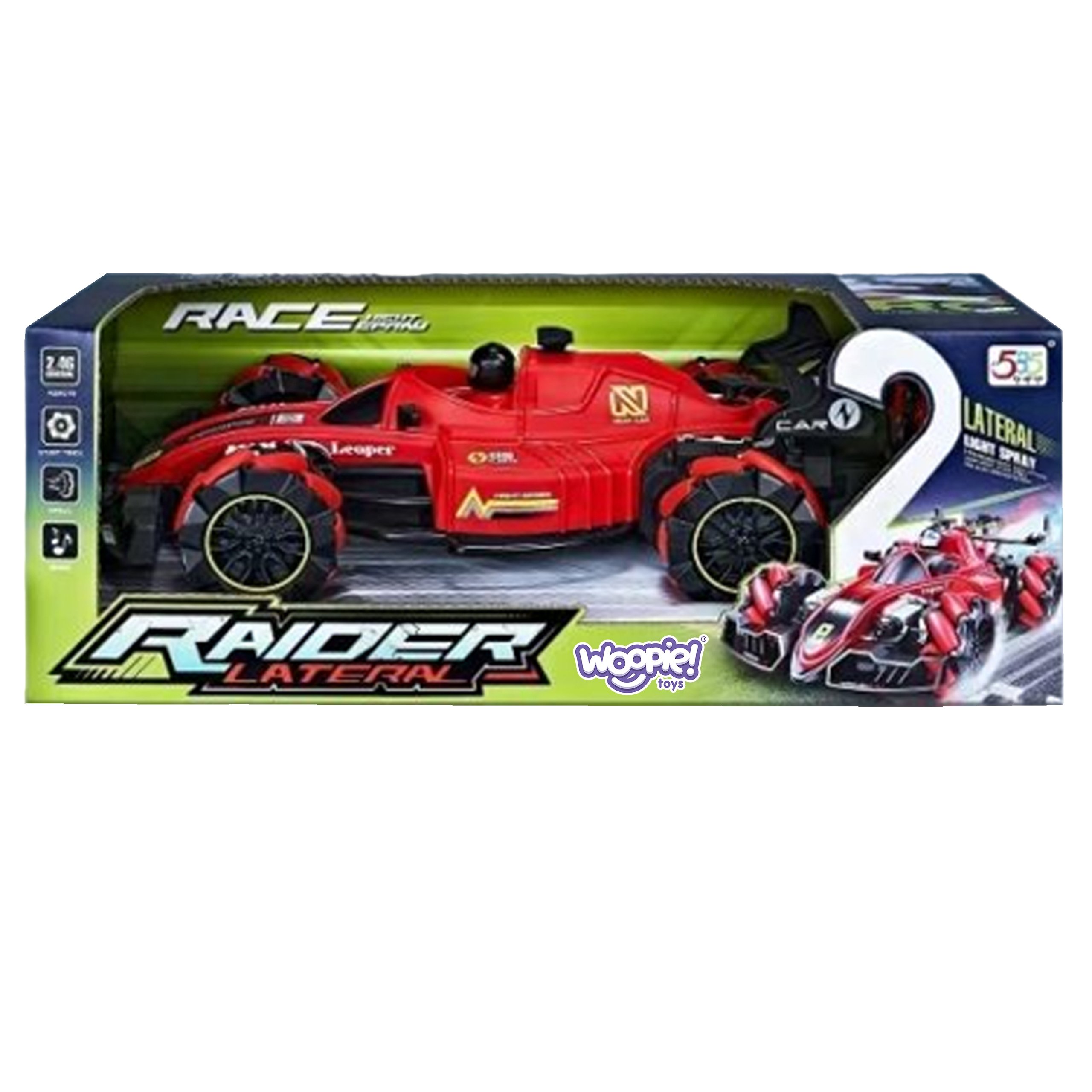 WOOPIE Zdalnie Sterowane Auto Kaskaderskie RAIDER - Efekt Dymu WOOPIE Zdalnie Sterowane Auto Kaskaderskie RAIDER - Efekt Dymu