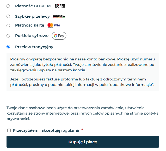 Zwroty i reklamacje