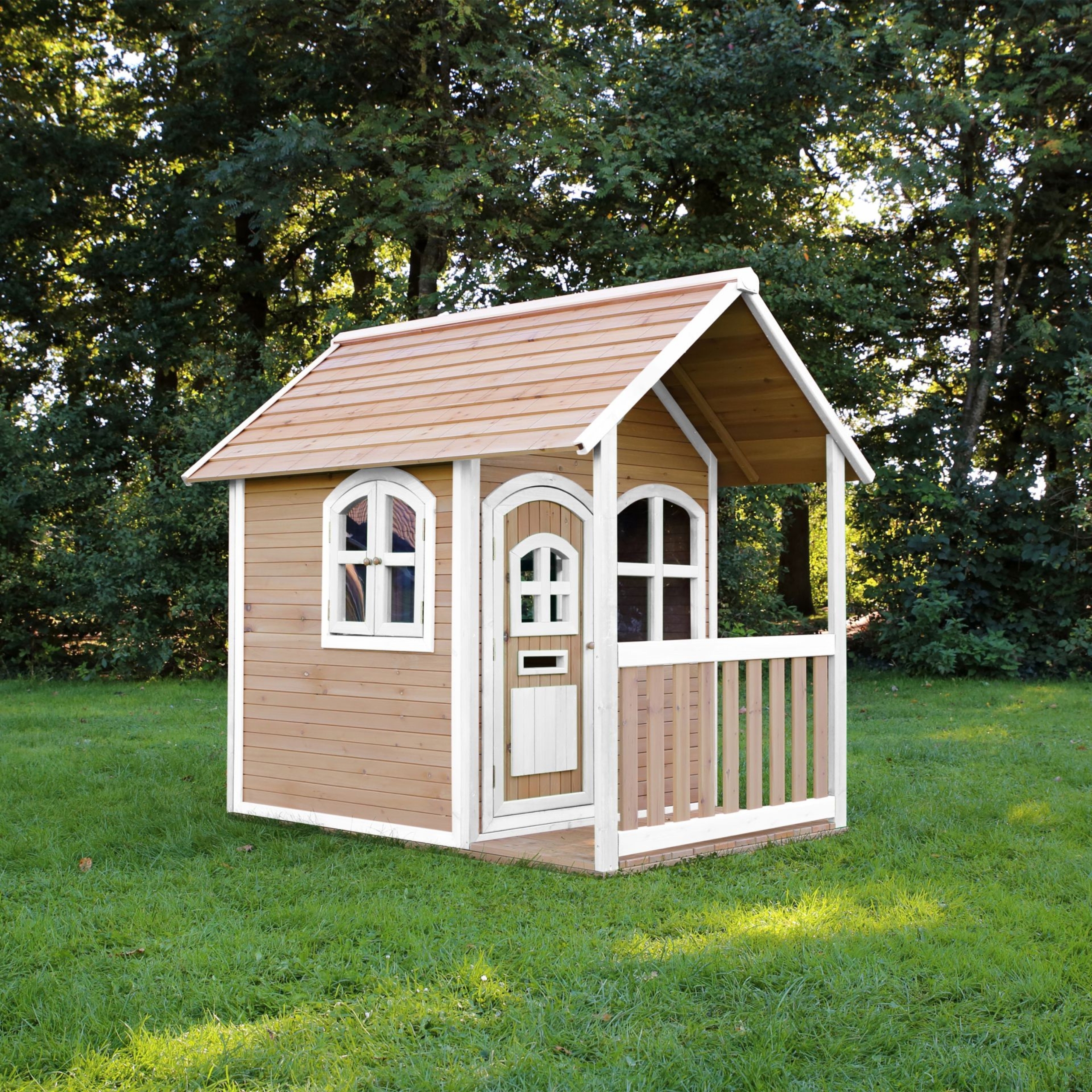 AXI Drewniany Domek z Oknami Alex Playhouse 178 cm AXI Drewniany Domek z Oknami Alex Playhouse 178 cm