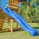 AXI Mitch Play Tower - Duży Plac Zabaw Drewniany Zjeżdżalnia Huśtawki Ścianka Wspinaczkowa + Wieża