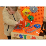 MASTERKIDZ Drewniany Warsztat XXL Montessori STEM z Narzędziami