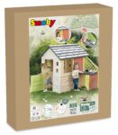 Smoby Domek Nature z kuchnią + 17 akcesoriów