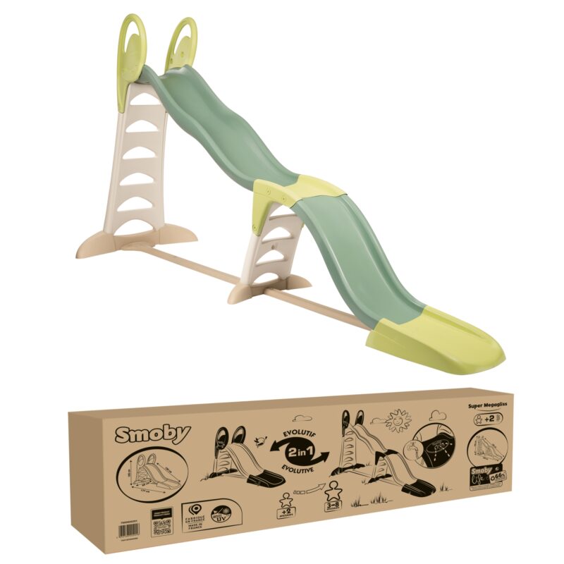 Smoby Zjeżdżalnia MEGAGLISS 2w1 Smoby Zjeżdżalnia MEGAGLISS 2w1