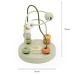 VIGA PolarB Drewniany Poręczny Labirynt Przeplatanka Pętla Motoryczna 1szt