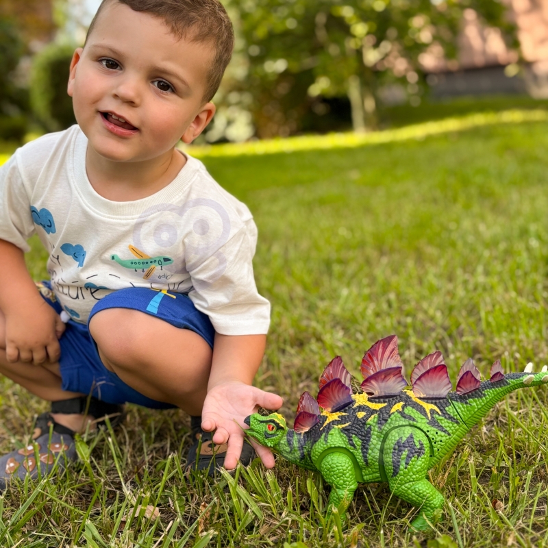 WOOPIE Dinozaur Zdalnie Sterowany RC Robot Stegozaur WOOPIE Dinozaur Zdalnie Sterowany RC Robot Stegozaur