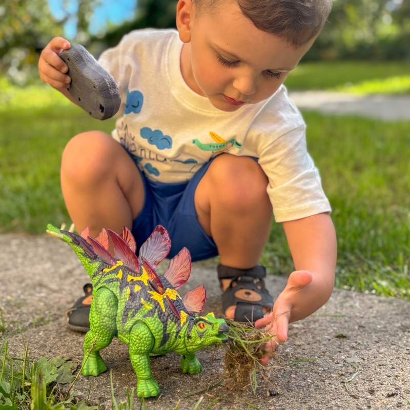 WOOPIE Dinozaur Zdalnie Sterowany RC Robot Stegozaur WOOPIE Dinozaur Zdalnie Sterowany RC Robot Stegozaur