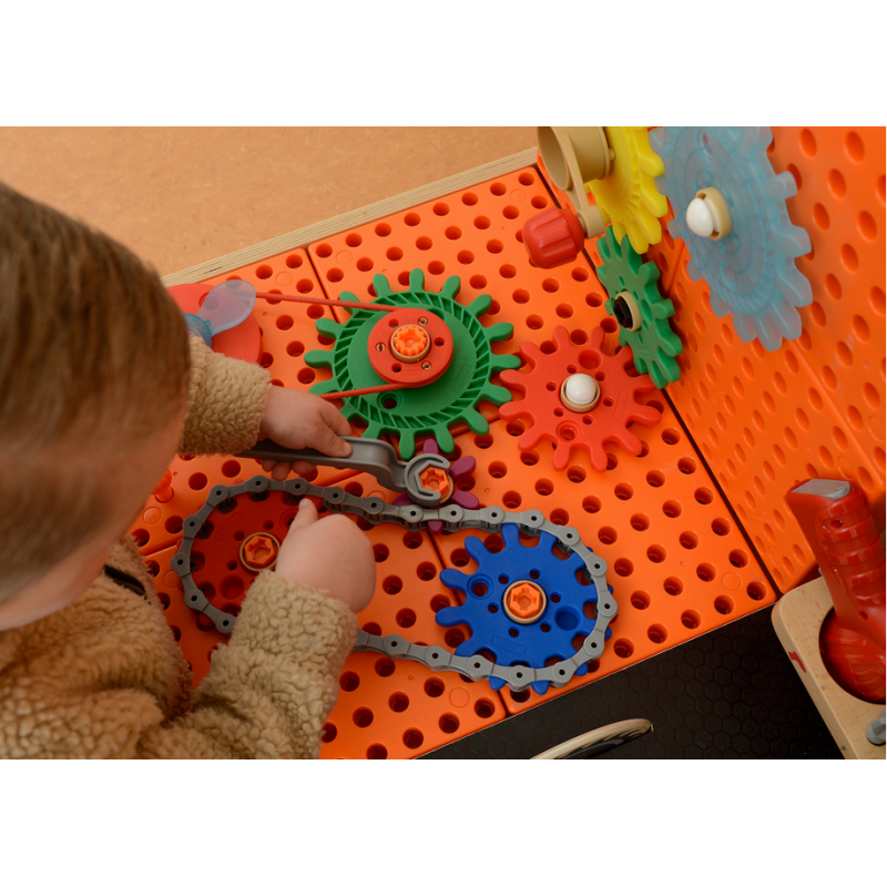 MASTERKIDZ Drewniany Warsztat XXL Montessori STEM z Narzędziami + Akcesoria MASTERKIDZ Drewniany Warsztat XXL Montessori STEM z Narzędziami + Akcesoria