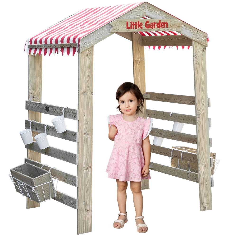 CLASSIC-WORLD-EDU-Drewniana-Brama-Ogrodowa-Pergola-Kwietnik-2
