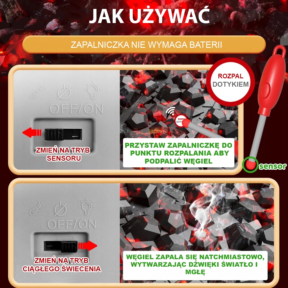 WOOPIE-Grill-Barbecue-Kuchnia-Ogrodowa-Interaktywna-Para-LED-Zestaw-XL-41-el-6