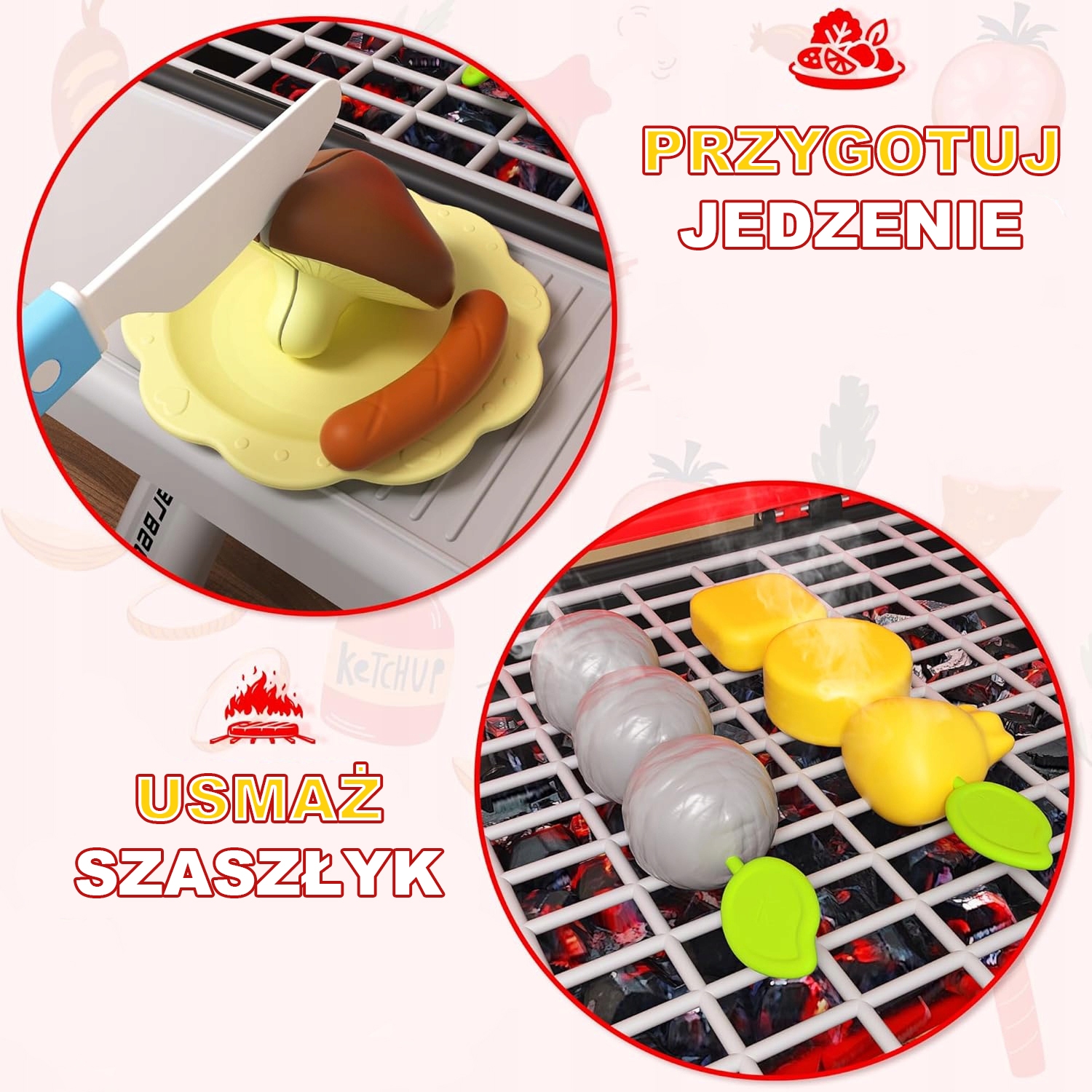 WOOPIE-Grill-Barbecue-Kuchnia-Ogrodowa-Interaktywna-Para-LED-Zestaw-XL-41-el-8