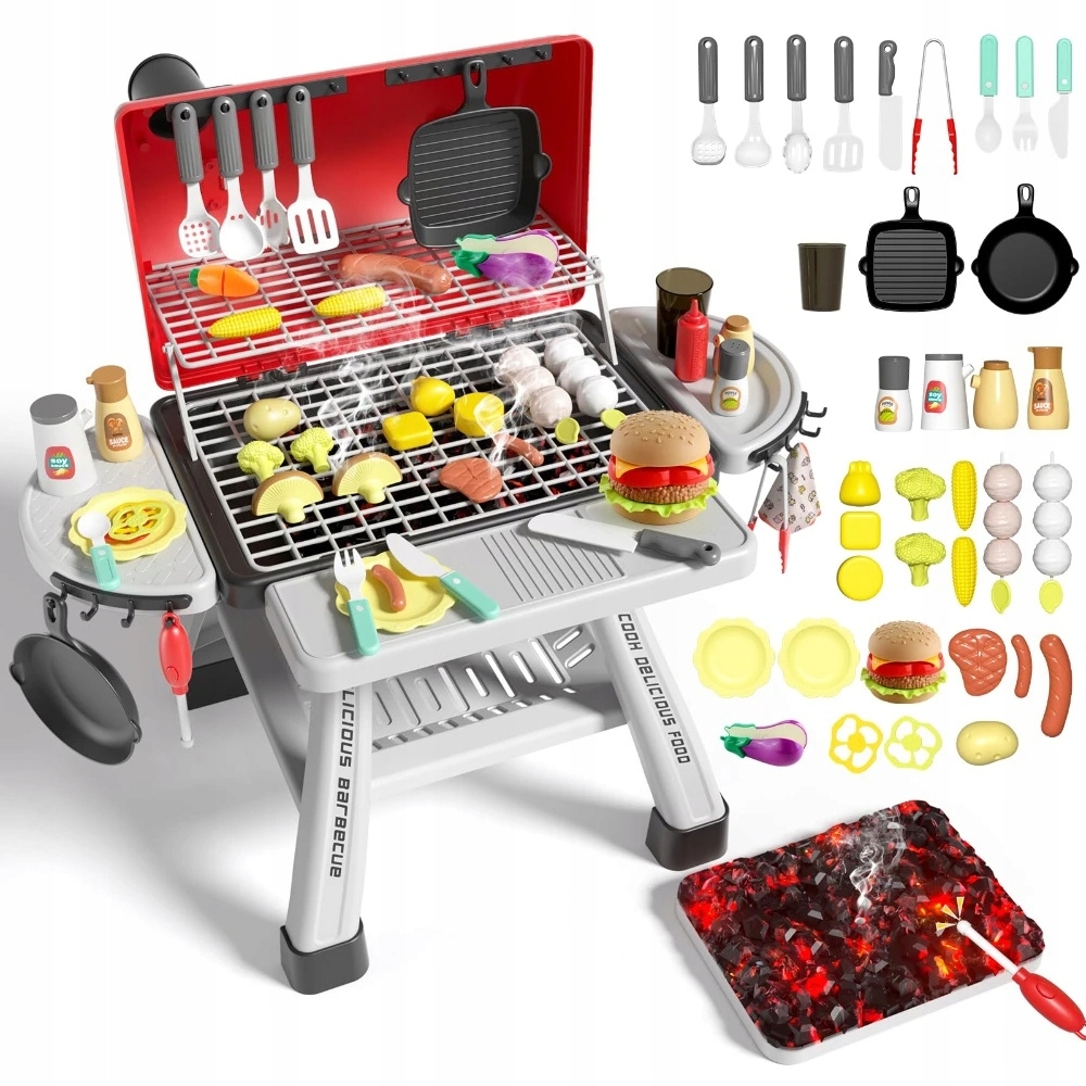 WOOPIE Grill Barbecue Kuchnia Ogrodowa Interaktywna Para LED Zestaw XL 41 el. WOOPIE Grill Barbecue Kuchnia Ogrodowa Interaktywna Para LED Zestaw XL 41 el.