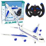 WOOPIE Niebieski Zdalnie Sterowany Samolot Pasażerski Airline WOOPIE Niebieski Zdalnie Sterowany Samolot Pasażerski Airline