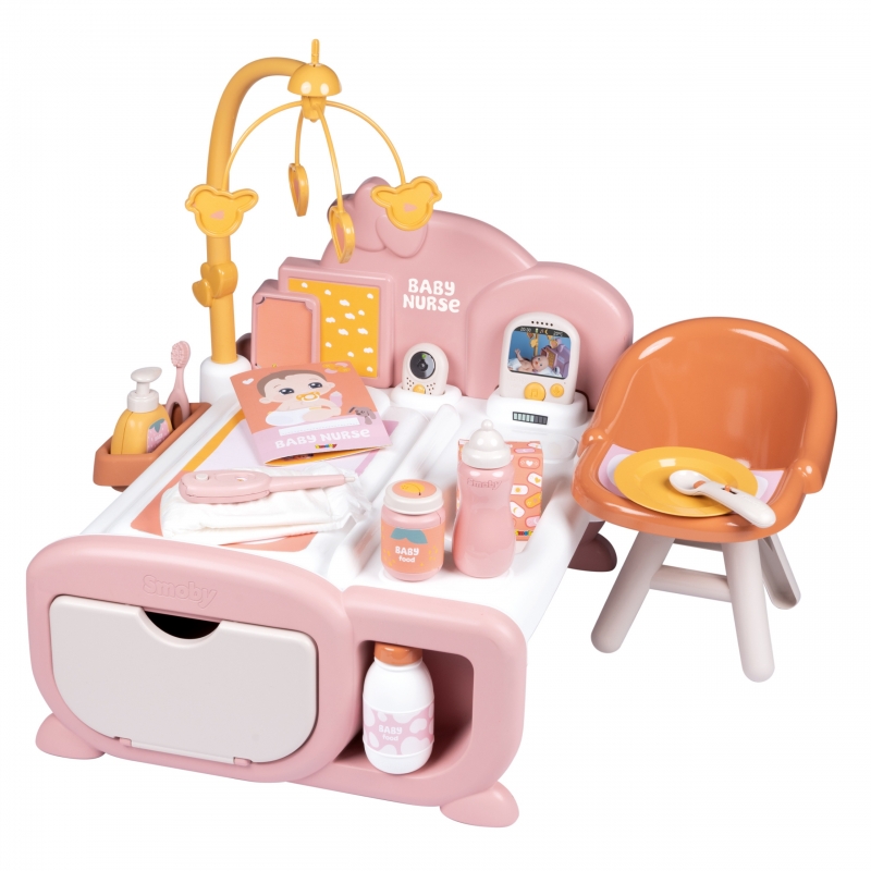 SMOBY Baby Nurse Elektroniczny Kącik Opiekunki SMOBY Baby Nurse Elektroniczny Kącik Opiekunki