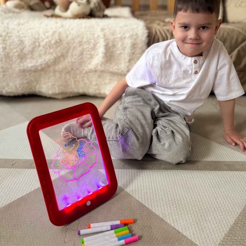 WOOPIE Magiczny Tablet Graficzny do Rysowania Neonowe Kolory WOOPIE Magiczny Tablet Graficzny do Rysowania Neonowe Kolory
