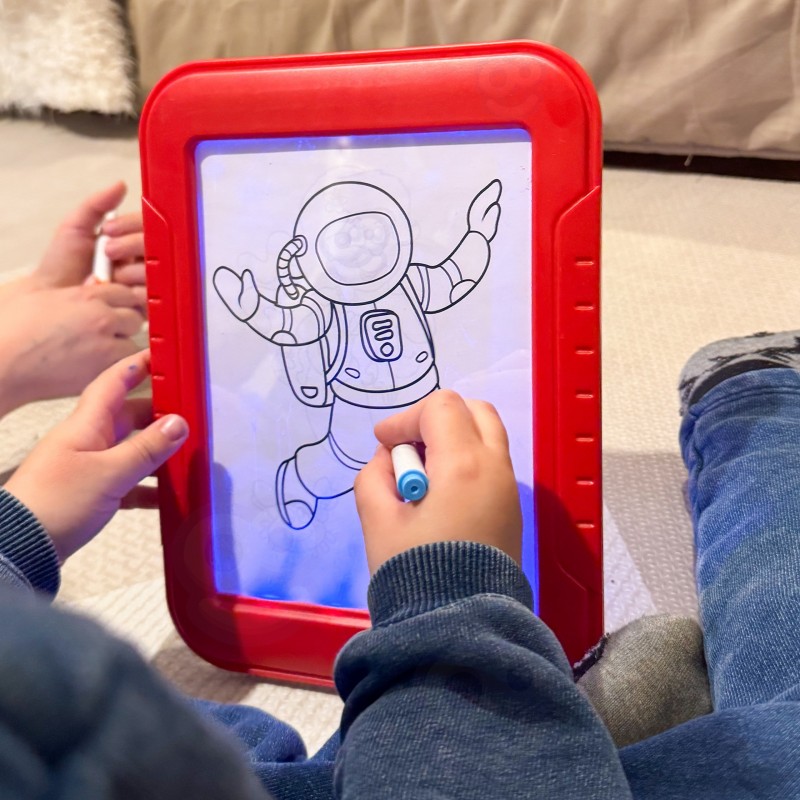 WOOPIE Magiczny Tablet Graficzny do Rysowania Neonowe Kolory WOOPIE Magiczny Tablet Graficzny do Rysowania Neonowe Kolory