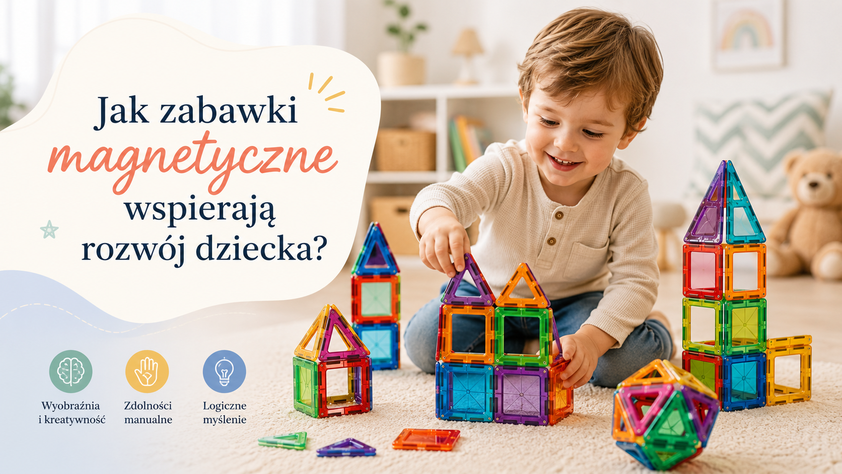 Jak zabawki magnetyczne wspierają rozwój dziecka