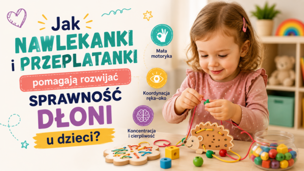 Jak nawlekanki i przeplatanki pomagają rozwijać sprawność dłoni u dzieci